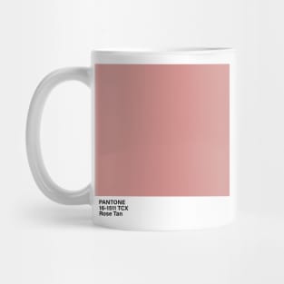 pantone 16-1511 TCX Rose Tan Mug